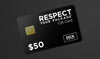 Respect Your Package® Gift Cards.